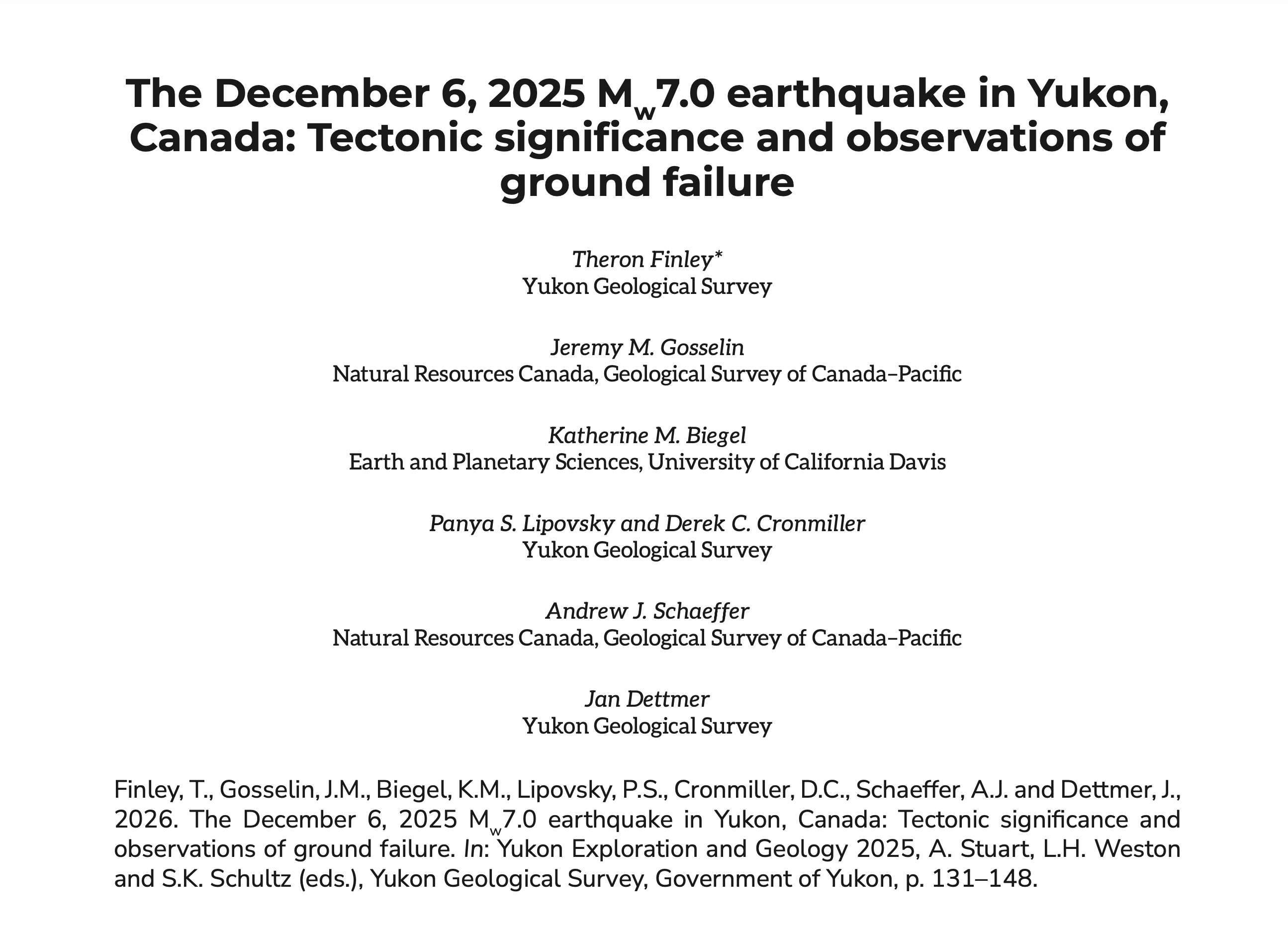 Finley et al. (2026)